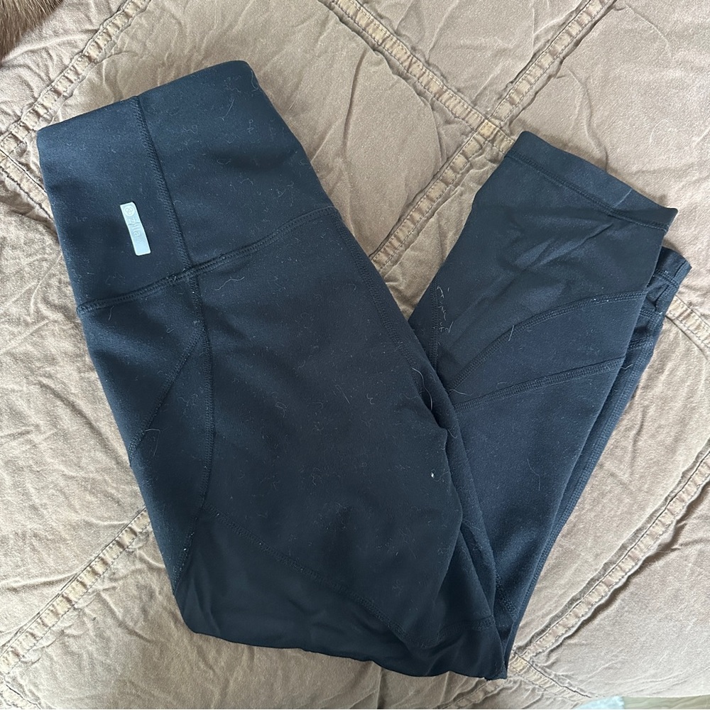 ZELLA Cropped Mesh Leggings